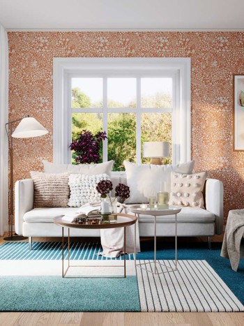 Outline fönster i vardagsrum